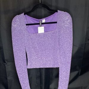 H&M Lavender Long Sleeve